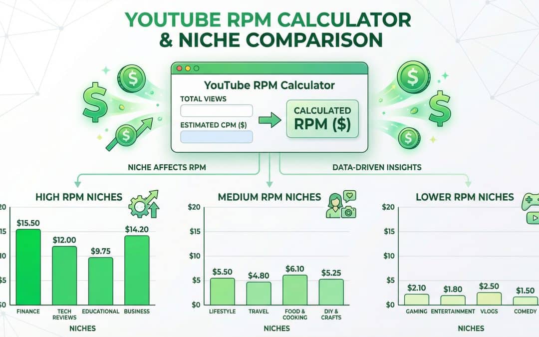 Combien YouTube Paye pour 1000 Vues ? RPM par Niche 2026
